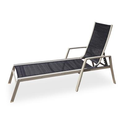 China Sun Sofa Factory Wholesale Luxury Aluminum Hotel Furniture Outdoor Sun Sofa Chair for sale