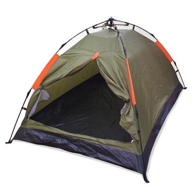 China One Touch Promotion One Touch Quick Easy Folding Cheap Automatic One Door Waterproof Small 2 Person Instant Camping Tent for sale