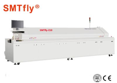 China 10 Heating Zones Reflow Soldering Oven for SMT LED Production Line for sale