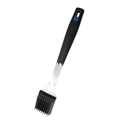 China Easily Cleaned Stainless Steel BBQ Cleaning Brush Double Friend Grill Brush Makers for sale