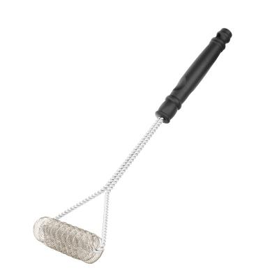 China Easily Cleaned Easy To Carry Grill Cleaner Brush Stainless steelBBQ Stiffen Free Grill Cleaning Brush for sale