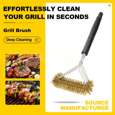 China Easily Cleaned For Cuisinart Quick/Easy BBQ Grill Brush Sparkle Brush Net Clean BBQ Grill Brush OEM for sale