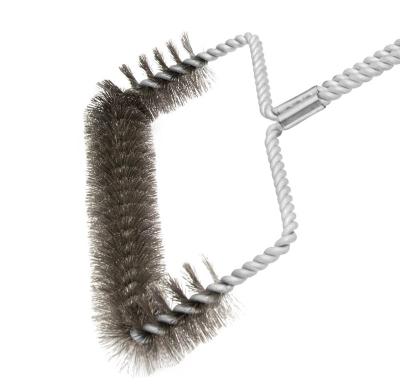 China Easily Cleaned Easy To Carry Clean 18 Inch Grill Copper Wire Grill Brush Grillart BBQ Brush for sale