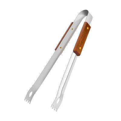 China Low MOQ BBQ Tongs Easily Cleaned Durable Food Grade Kitchen Tongs Tool BBQ Tongs For Food for sale