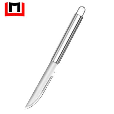 China Multifunctional Stainless Steel Handle Food BBQ Knife Easily Cleaned Kitchen Knife for sale