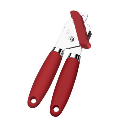 China Low MOQ Stainless Steel Can Opener Workable Manual Using Bottle Can Opener for sale