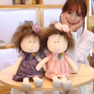 China 2022 Kids Gift/Promotion 2022 High Quality Custom Multiple Color Styles 40cm Soft Doll Baby - Girl Doll Gifts Long Hair Plush Girl Rag Dolls Pretty for sale