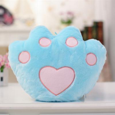 China Wholesale 35cm LED Plug Pillow Plush Doll Plush Toys Glowing Flash Light Bear Paw Doll Plush Animals Stuffed Toys Light Up Gift Valentine Gift for sale