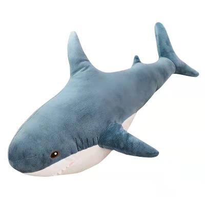 China Plush Toy Blue Shark Plush Pillow Pink Shark Plush Toy Kids Gifts For Birthday for sale