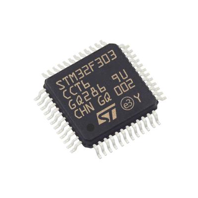 China EBI/EMI STM32F303CCT6 ARM Microcontroller Electronic Components Chip Module New Original Spot MUC IC Fast Shipping for sale