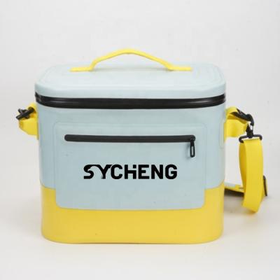 China Waterproof Pack Food Ice Beer Cooler Box Waterproof Insulated Soft Sided Cooler Bag For Increasing Sports Camping Picnics for sale