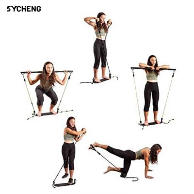 China EXERCISE-BOARD Home Workout Equipment for Women Portable Gym Equipment 2 Sets of Resistance Bands 60*18.5*22.5cm (Package Size) for sale