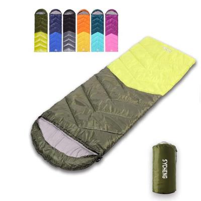 China Envelope type indoor and outdoor travel waterproof sleeping bag, dustproof and warm portable optional multi-color camping for sale