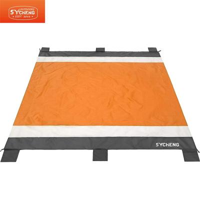 China Modern Custom Foldable Sand Proof Fabric Outdoor Portable Moisture Proof Picnic Rose Maker Beach Covering Mat for sale