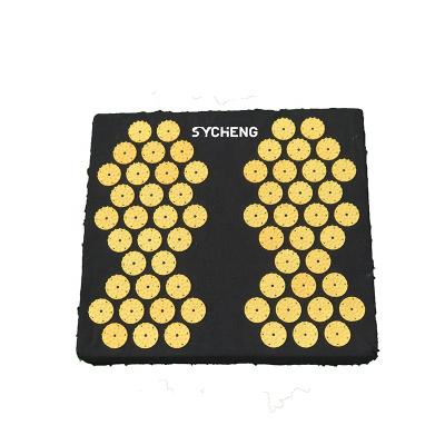 China Large Acupuncture Custom Plastic Natural Anti-slip Pad Non-slip Tape Maker Double Layer Kick Tape Non-Slip Yoga Mat and Pillow for sale