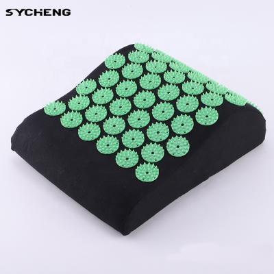 China Head Relief Pillow Neck Acupuncture Yoga Mat Massage Cushion Needle Back Massage Pillow Set for sale