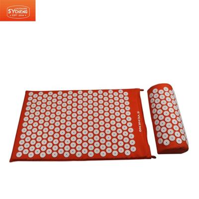 China Eco-friendly Hot Selling Yoga Massager Cushion ABS Eco Material Acupressure Spikes Mat for sale