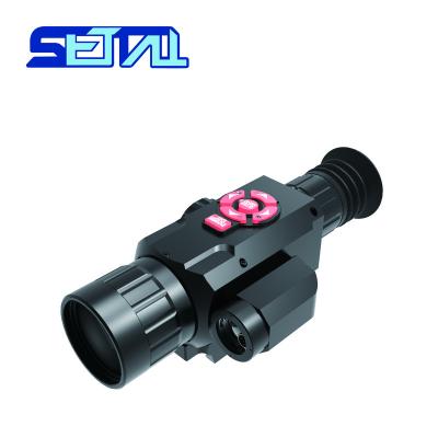 China SETTALL TS-X Monocular Thermal Night Vision With Laser Rangefinder Lens50mm Monocular 384X288 220*85*80 (mm) for sale