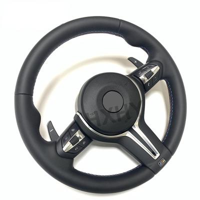 China HXHY M Sport Competitive Full Leather Sports Steering Wheel For BMW E/F Series M3 M5 E46 F10 F30 F20 F12 F80 F82 F34 Carbon Alcantara for sale