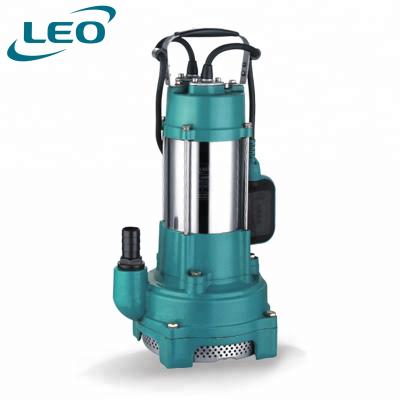 China LEO Stainless Steel 0.55Kw 0.75Hp Washing And Cleaning Submersible Pumps For Clean Water for sale