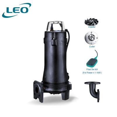 China Boilers LEO High Pressure Sewage System Industrial Sewage Submersible Pumps for sale