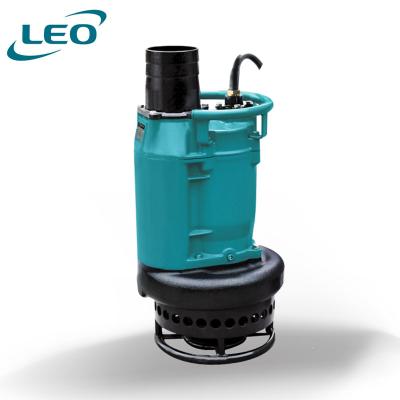 China LEO Electric Water Treatment Solutions Submersible Centrifugal Drainage Water Mud Pump for sale