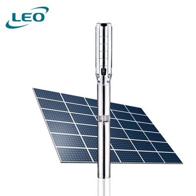 China Developing World Water Solutions LION AC/DC Submersible Pump Solar Powered Deep Well Water Pumps for sale