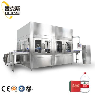 China Small Scale Food PET Industrial Beverage Bottle Filling Drinking Pure Mineral Water Fill Making Machine Automatic for sale