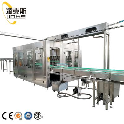 China Food Small Scale Liquid Beverage Filling Packing Line Plastic Bottle Drinking Pure Mineral Water Automatic Bottling Machinery for sale