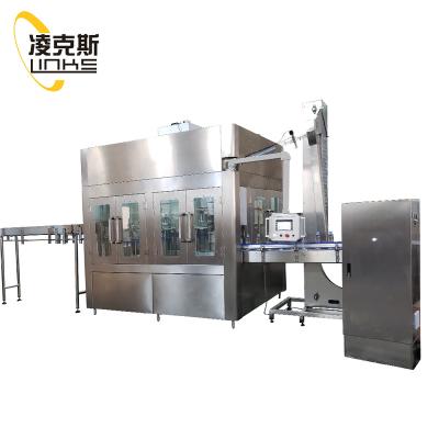 China Complete Automatic Rotary Type Bottle Water Filling Machine And Beverage Capping Machine for sale