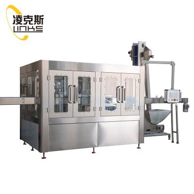 China Carbonated Beverage Glass Bottle Drinks Filling Machine Filling Line for sale