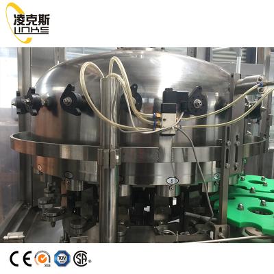 China Automatic Food Food Soft Energy Drinks Fruit Juice Beer Can Filling Line Carbonated Beverage Aluminum and Searing Machine for sale