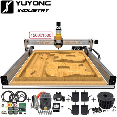 China Full CNC Hotels 1515 Lead Kit Kit Full CNC Router Machine Carving Engraving Machine 1500mmx1500mm for sale