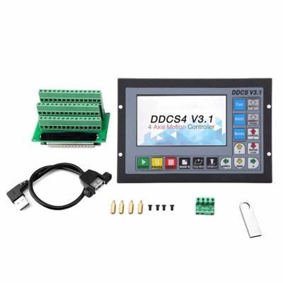 China Standalone MILLING MACHINE DDCS V3.1 3/4 Axis Offline CNC Motion Controller for sale