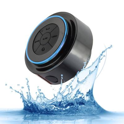 China Wireless Charger for Mobile Phone Mini Speaker with Suction Cup Shower Portable Waterproof Wireless Speakers for sale