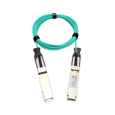 China FTTX transceivers40G QSFP+ optical active fiber optic cable 3M for sale