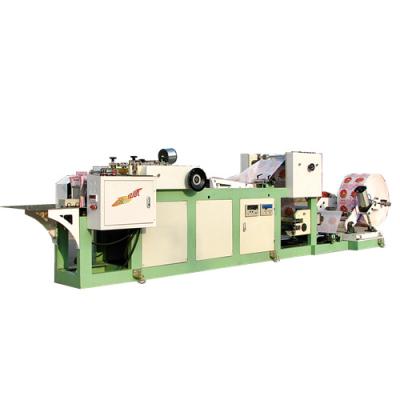 China Full Automatic Farms PLC Orange Color Paper Bag Making Machine YSG-1C for sale