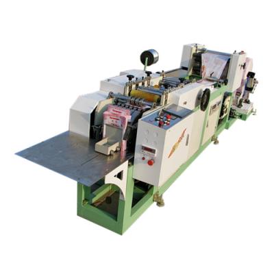 China Recyclable Automatic Orange Color Paper Bag Making Machine YSG-1C for sale