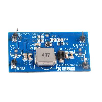 China Prototype debug dedicated DC-DC controller power DEMO module designed for boost switching power supplies, built-in TX-8224-5V for sale