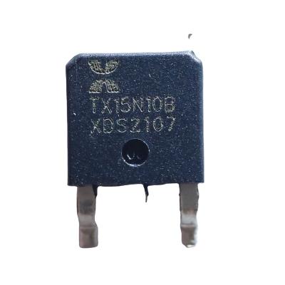 China DCDC TX15N10B TO252 NMOS N channel MOSFET Transistor P (max) 34.7W power VDS 100V ID15A LE RDS 100mR for sale