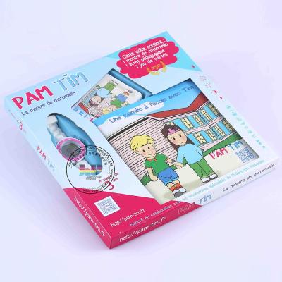 China Custom Education Kids Box Packed Card Story Book Baby Advice Books High Quality Printing Service for sale