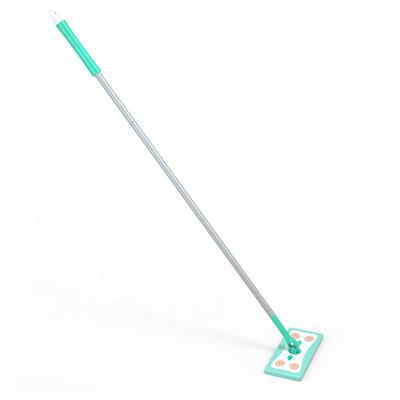 China Viable Lazy Mop Hands Free Disposable Paper Dry and Wet Static Dust Dehydrating Clean Removable Broom Household Pet Absorbent Mop for sale