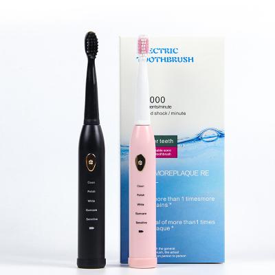 China Professional Electric Ultrasonic Electronic Diente Toothbrush Ultrasonic Tooth Moving Home Hotel Round Whitening Whitening for sale