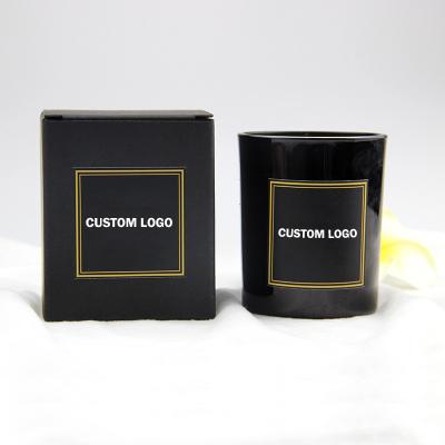 China Wholesale Scented Candle Flameless Private Label Custom Strong Scented Sample Candles With Box for sale