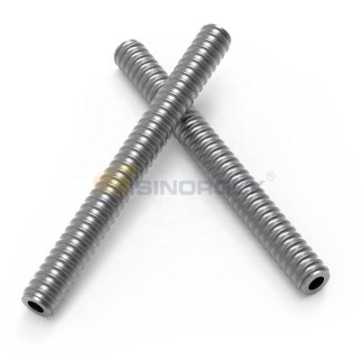 China Slope Stabilization Self Drilling Anchor Bolt / T30 Self Drilling Anchor Bar / Hollow Anchor Bar for sale