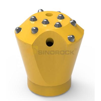 China DTH Drilling R32 76mm ESS Thread Button Self Drill Anchor Bits For Self Drill Anchor Bolt / Hollow Anchor Bar for sale