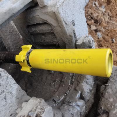 China SINOROCK T73 self drillinng wholesale mining anchor bar drilling steel mining coupling for sale