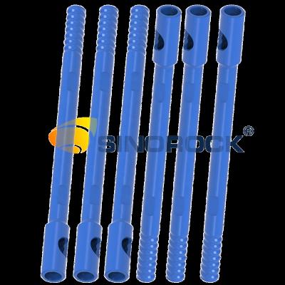 China energy & Sinorock R28 R32 R35 R38 T38 T45 T51 GT60 ST58 ST68 Rock Drill Machines Mining Drilling Rod With Round And Hex Pipe for sale