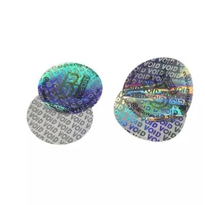 China 3D Hologram Holographic Sticker With Zero Backing for sale