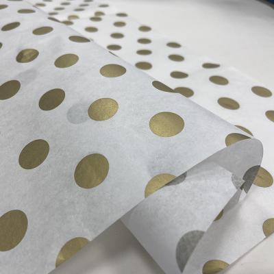 China Custom Logo Gift Moisture Proof Printed Tissue Paper, Apparel Wrapping Tissue Paper for sale